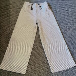 Sanctuary Cropped Plaid Pants Size 25 Super Chic Pull On Office Everyday EUC